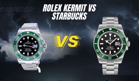 kermit rolex vs starbucks